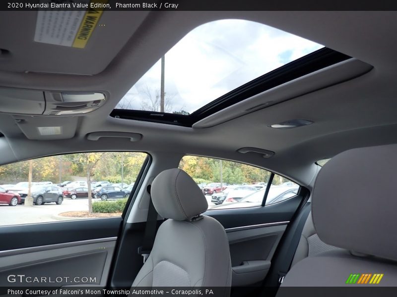 Phantom Black / Gray 2020 Hyundai Elantra Value Edition