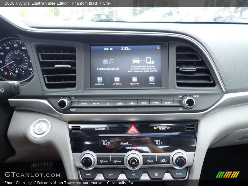 Phantom Black / Gray 2020 Hyundai Elantra Value Edition