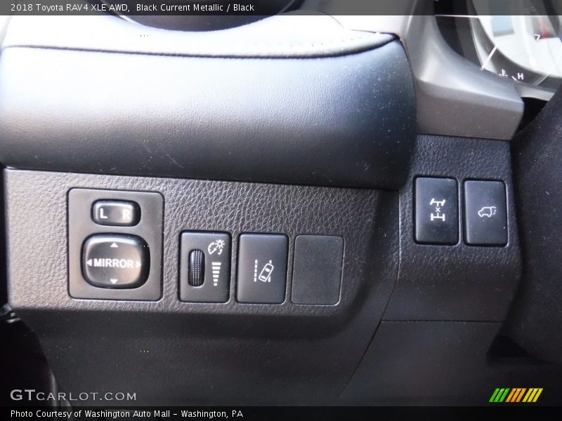 Black Current Metallic / Black 2018 Toyota RAV4 XLE AWD