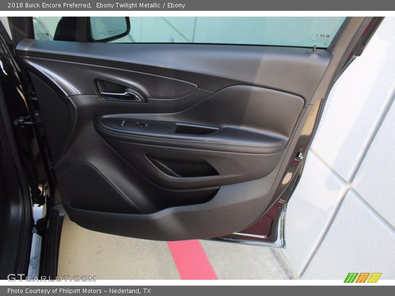 Ebony Twilight Metallic / Ebony 2018 Buick Encore Preferred