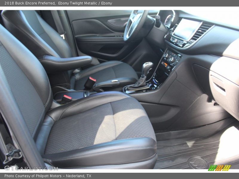 Ebony Twilight Metallic / Ebony 2018 Buick Encore Preferred