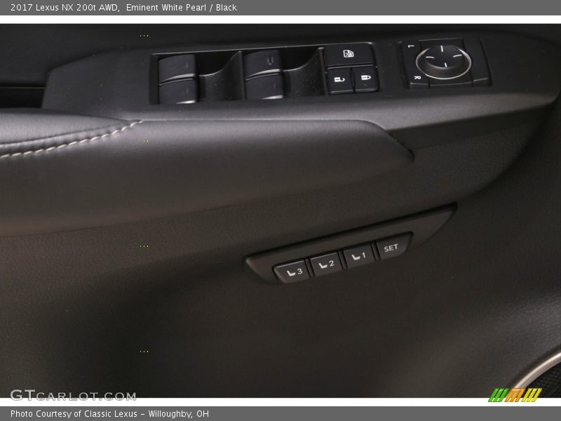 Eminent White Pearl / Black 2017 Lexus NX 200t AWD