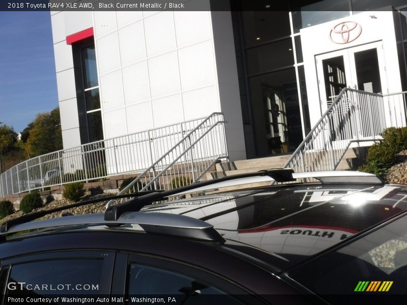 Black Current Metallic / Black 2018 Toyota RAV4 XLE AWD
