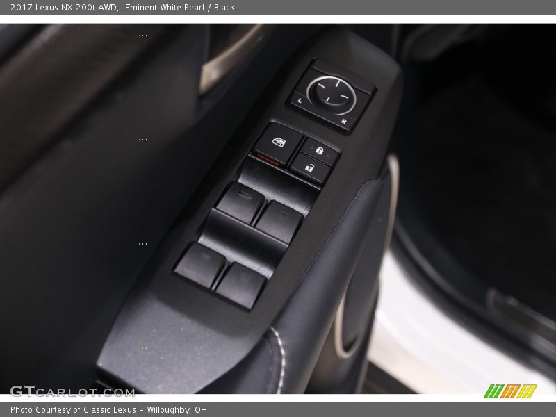 Eminent White Pearl / Black 2017 Lexus NX 200t AWD