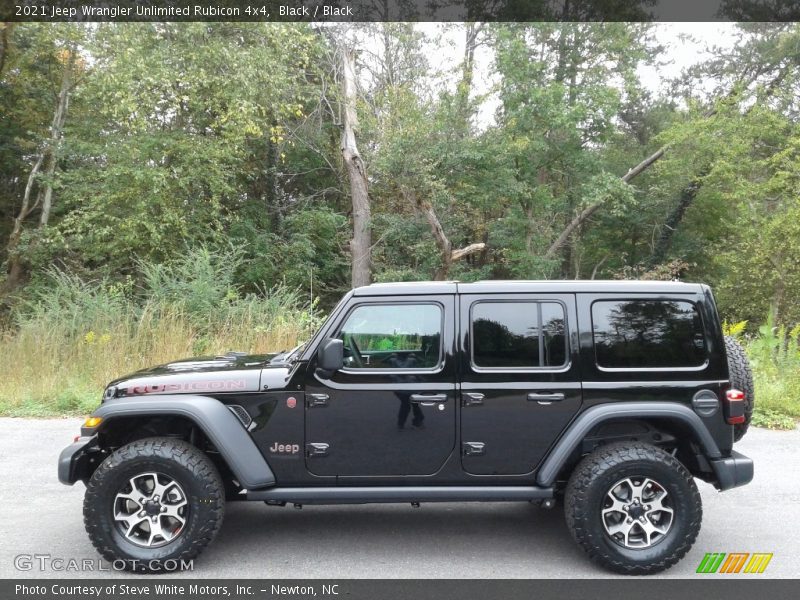  2021 Wrangler Unlimited Rubicon 4x4 Black
