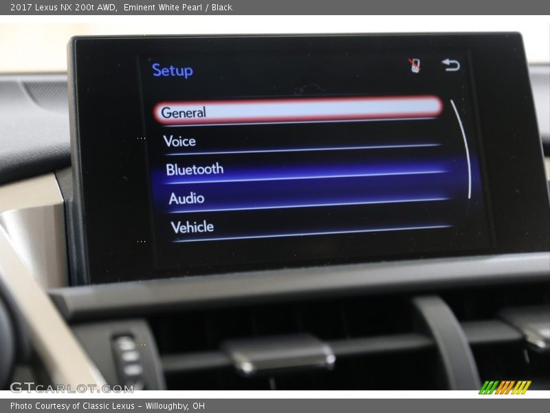 Eminent White Pearl / Black 2017 Lexus NX 200t AWD