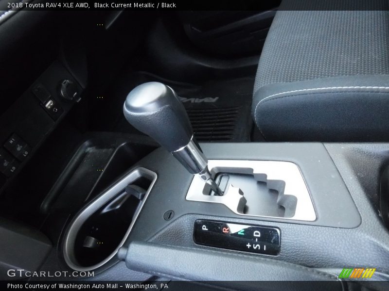 Black Current Metallic / Black 2018 Toyota RAV4 XLE AWD