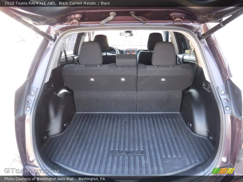 Black Current Metallic / Black 2018 Toyota RAV4 XLE AWD