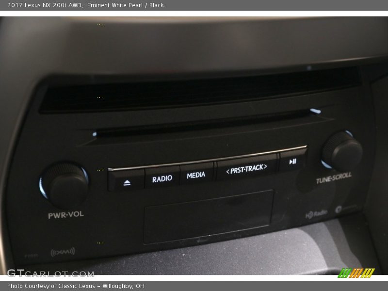 Eminent White Pearl / Black 2017 Lexus NX 200t AWD