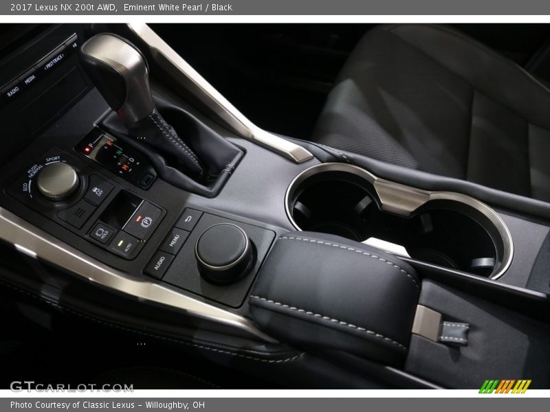 Eminent White Pearl / Black 2017 Lexus NX 200t AWD