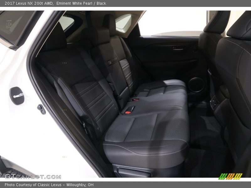 Eminent White Pearl / Black 2017 Lexus NX 200t AWD