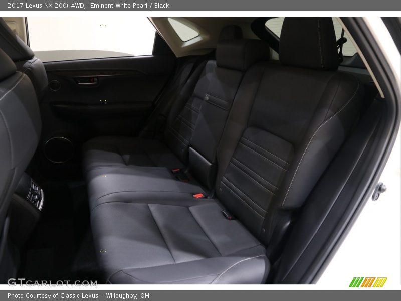 Eminent White Pearl / Black 2017 Lexus NX 200t AWD