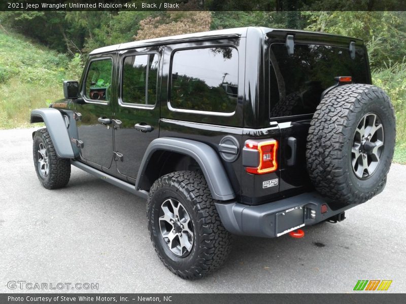 Black / Black 2021 Jeep Wrangler Unlimited Rubicon 4x4