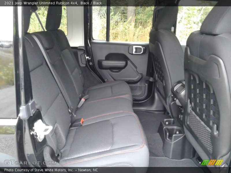 Rear Seat of 2021 Wrangler Unlimited Rubicon 4x4