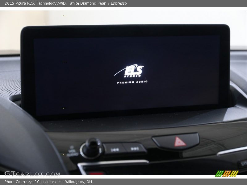 White Diamond Pearl / Espresso 2019 Acura RDX Technology AWD