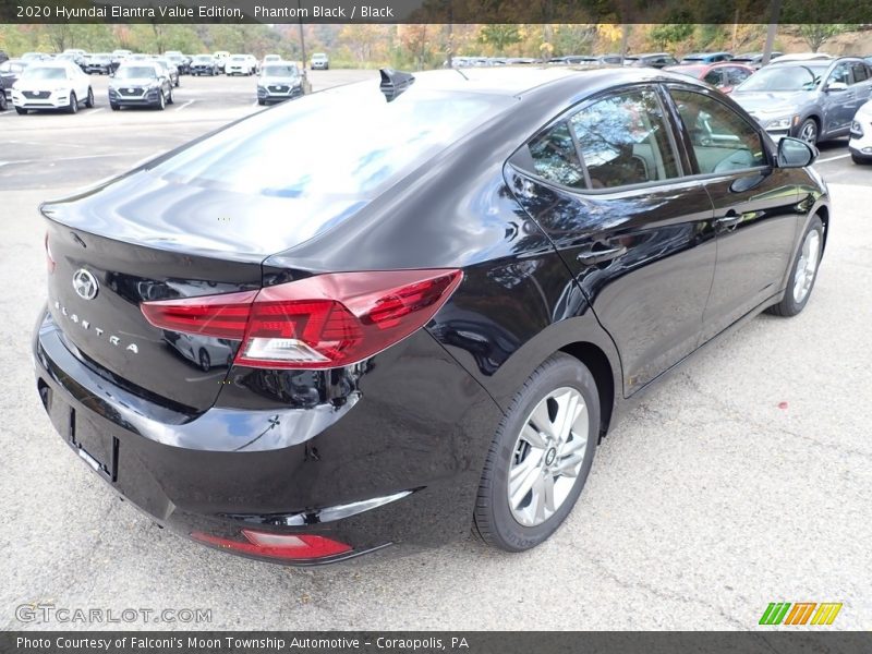 Phantom Black / Black 2020 Hyundai Elantra Value Edition