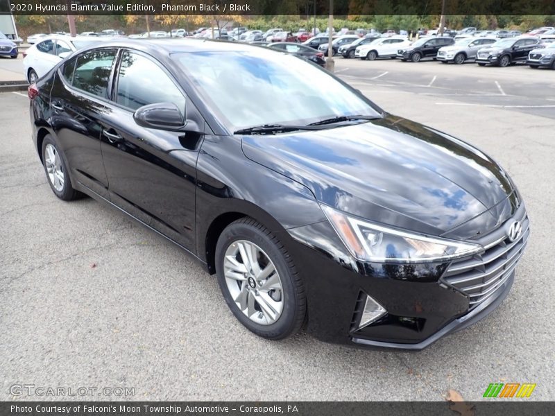 Phantom Black / Black 2020 Hyundai Elantra Value Edition