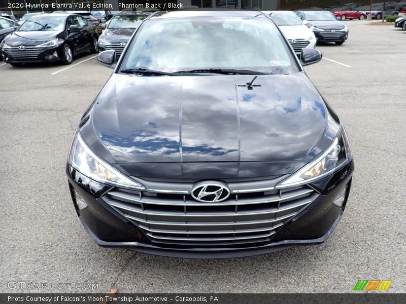 Phantom Black / Black 2020 Hyundai Elantra Value Edition