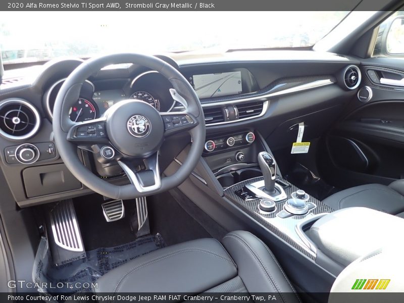 Dashboard of 2020 Stelvio TI Sport AWD