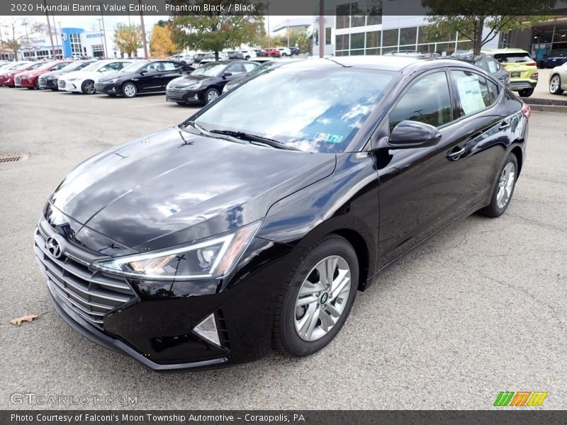 Phantom Black / Black 2020 Hyundai Elantra Value Edition