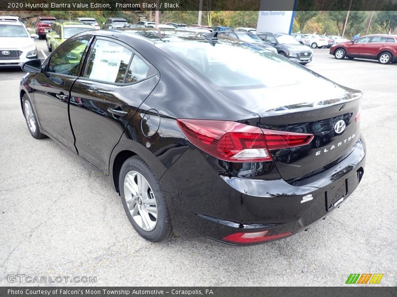 Phantom Black / Black 2020 Hyundai Elantra Value Edition