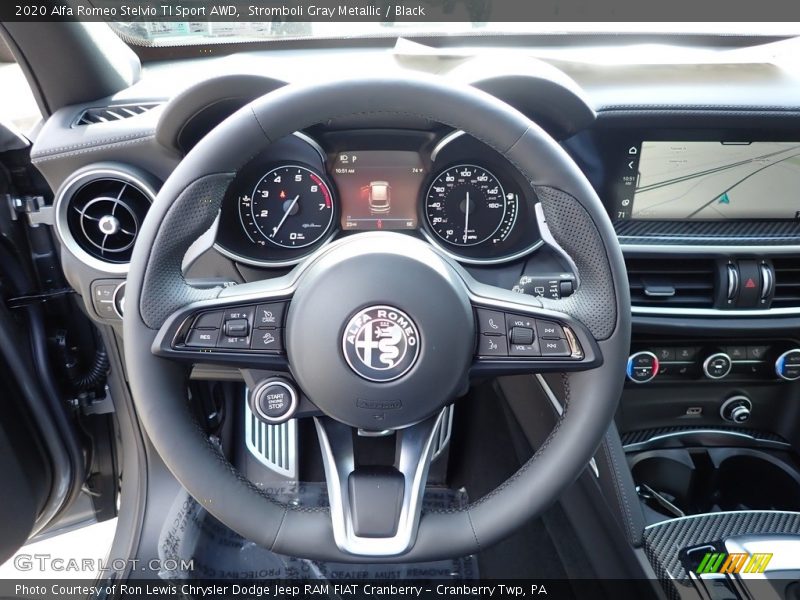  2020 Stelvio TI Sport AWD Steering Wheel