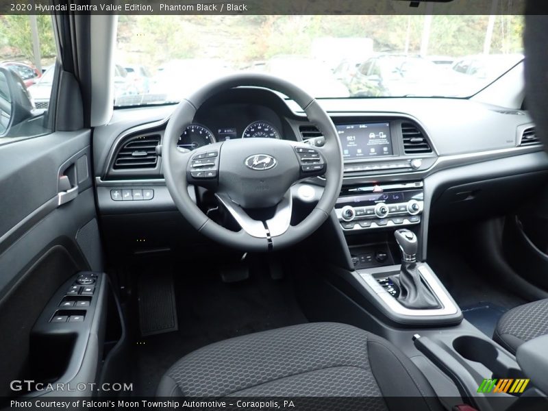 Phantom Black / Black 2020 Hyundai Elantra Value Edition