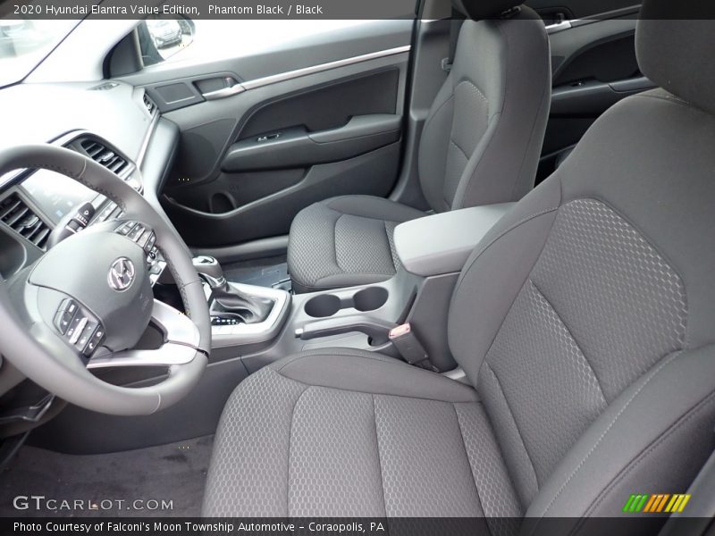 Phantom Black / Black 2020 Hyundai Elantra Value Edition
