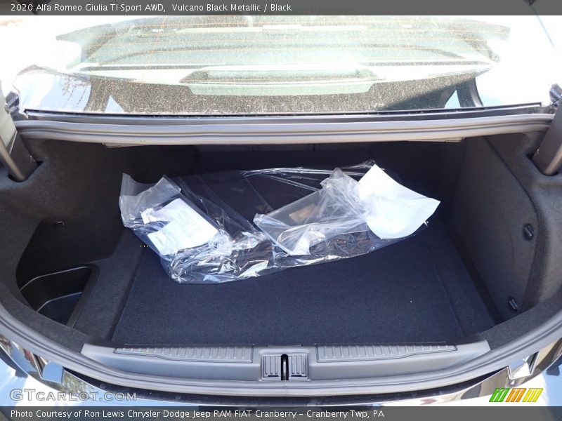  2020 Giulia TI Sport AWD Trunk