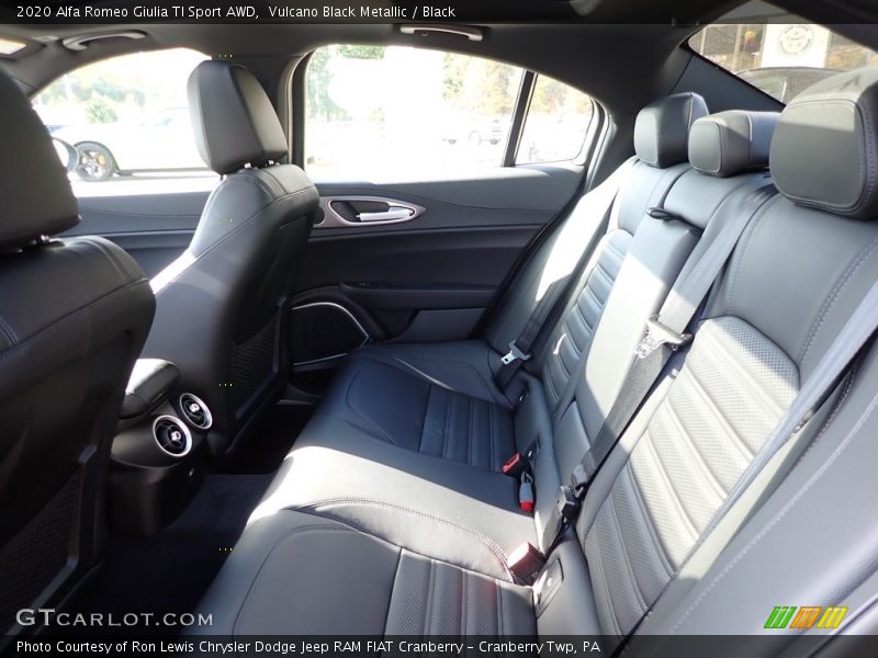 Rear Seat of 2020 Giulia TI Sport AWD