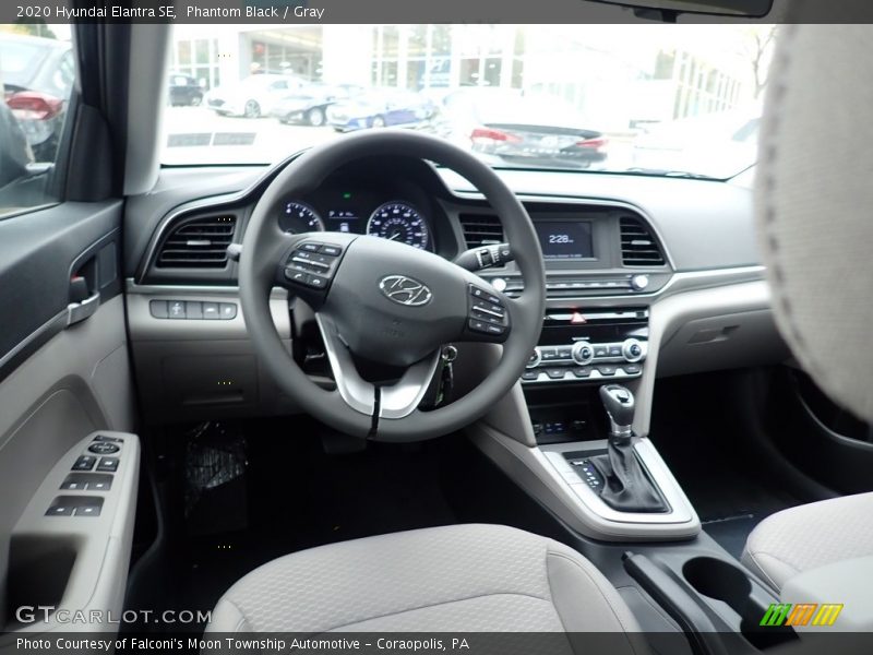 Phantom Black / Gray 2020 Hyundai Elantra SE