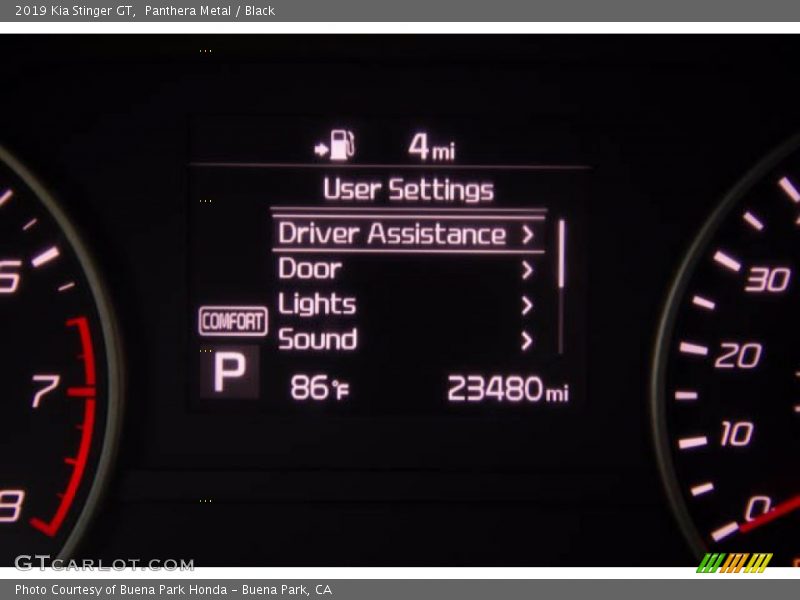 Panthera Metal / Black 2019 Kia Stinger GT