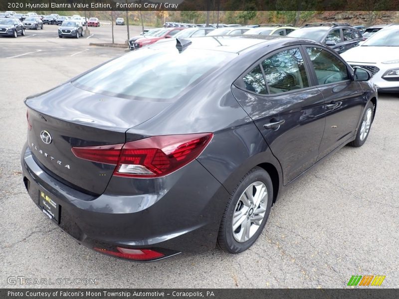 Portofino Gray / Gray 2020 Hyundai Elantra Value Edition