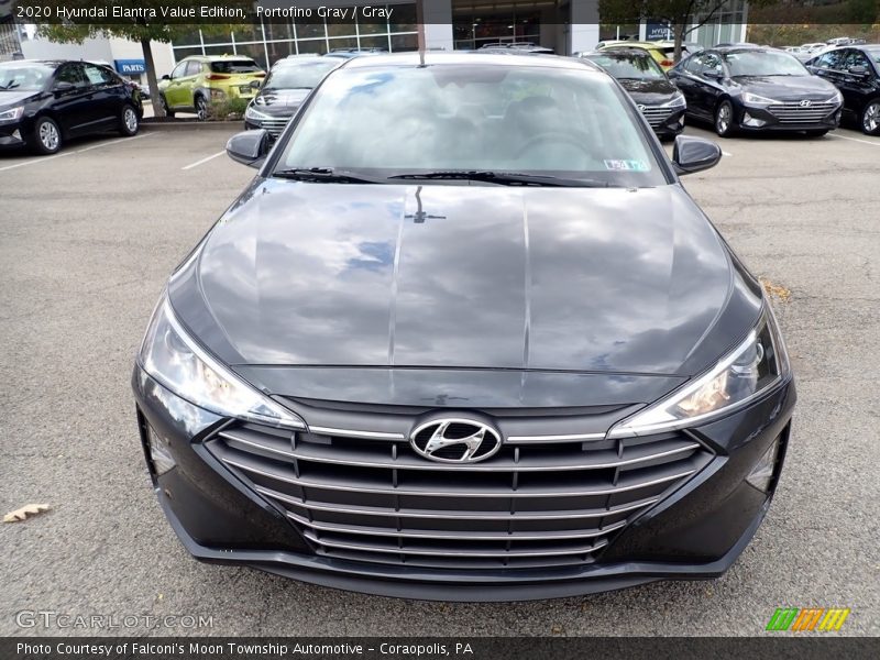 Portofino Gray / Gray 2020 Hyundai Elantra Value Edition