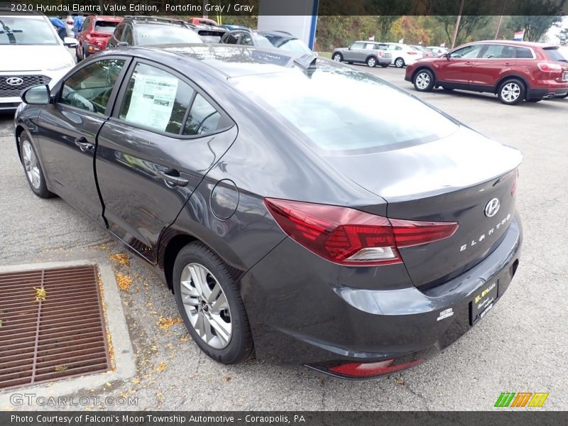 Portofino Gray / Gray 2020 Hyundai Elantra Value Edition