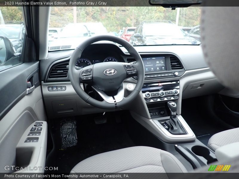  2020 Elantra Value Edition Gray Interior
