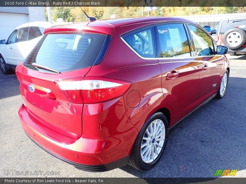 Ruby Red / Charcoal Black 2016 Ford C-Max Energi