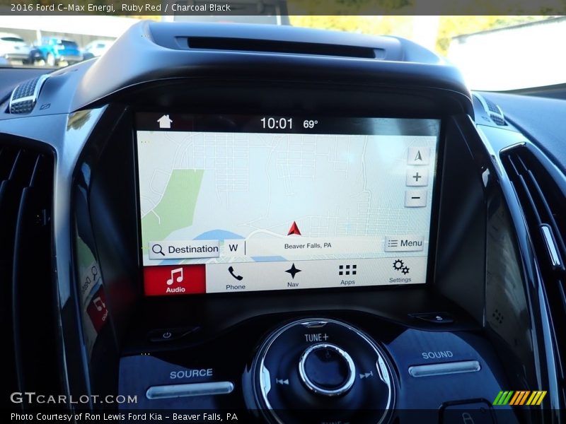 Navigation of 2016 C-Max Energi