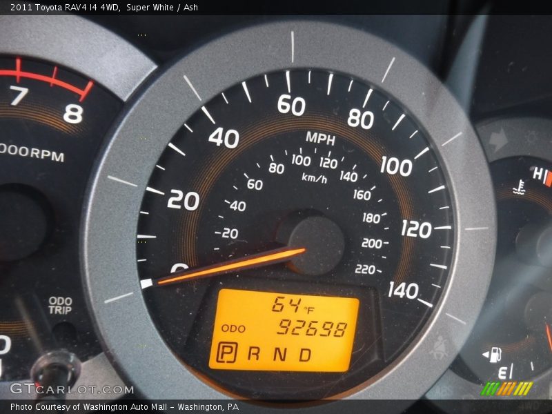 Super White / Ash 2011 Toyota RAV4 I4 4WD