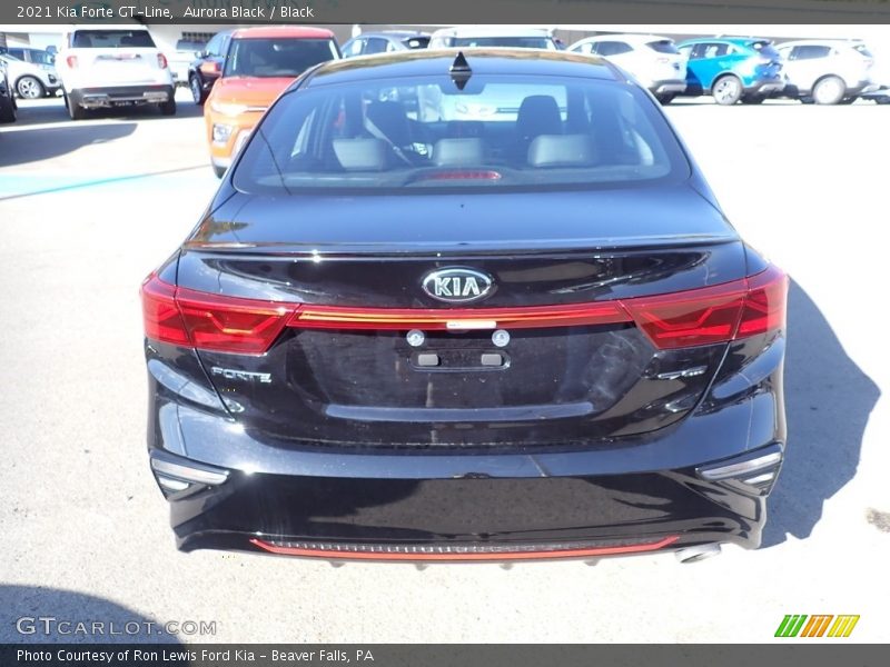 Aurora Black / Black 2021 Kia Forte GT-Line