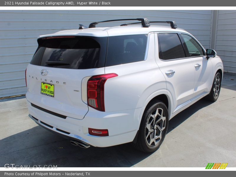 Hyper White / Black 2021 Hyundai Palisade Calligraphy AWD