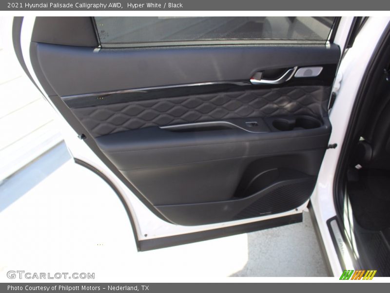 Hyper White / Black 2021 Hyundai Palisade Calligraphy AWD