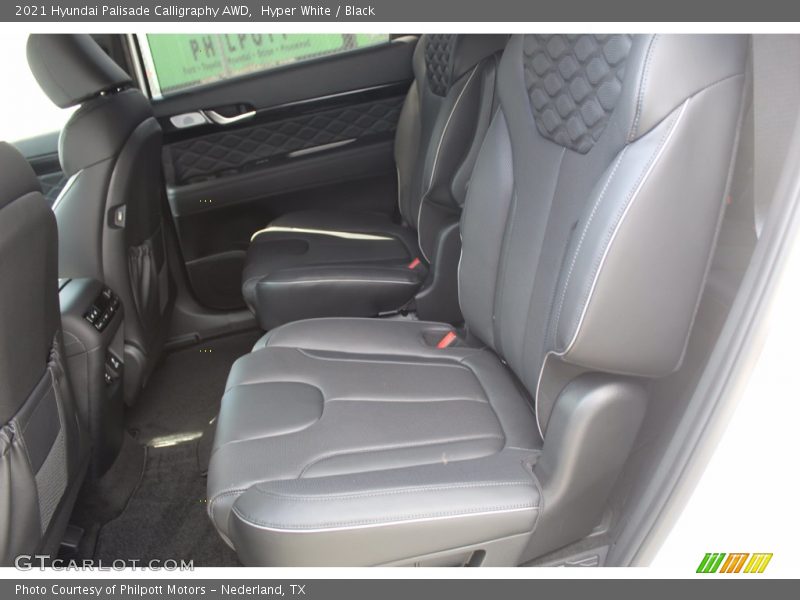 Hyper White / Black 2021 Hyundai Palisade Calligraphy AWD