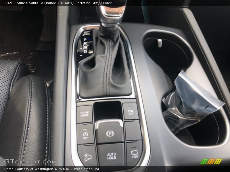Portofino Gray / Black 2020 Hyundai Santa Fe Limited 2.0 AWD