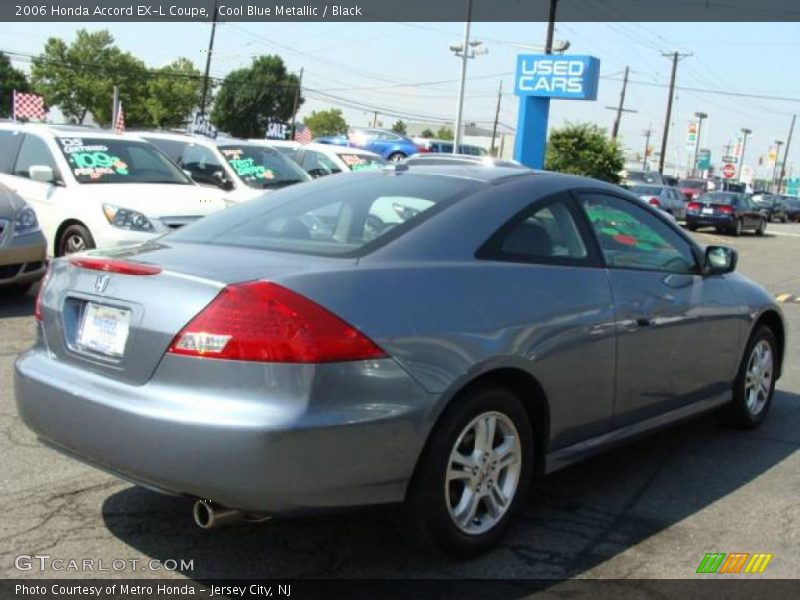 Cool Blue Metallic / Black 2006 Honda Accord EX-L Coupe