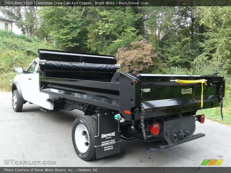 Bright White / Black/Diesel Gray 2020 Ram 5500 Tradesman Crew Cab 4x4 Chassis