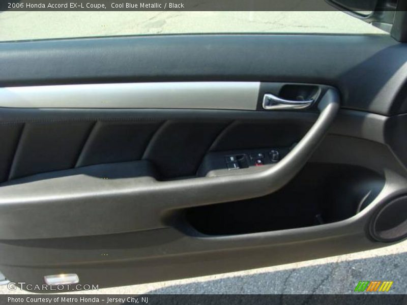 Cool Blue Metallic / Black 2006 Honda Accord EX-L Coupe