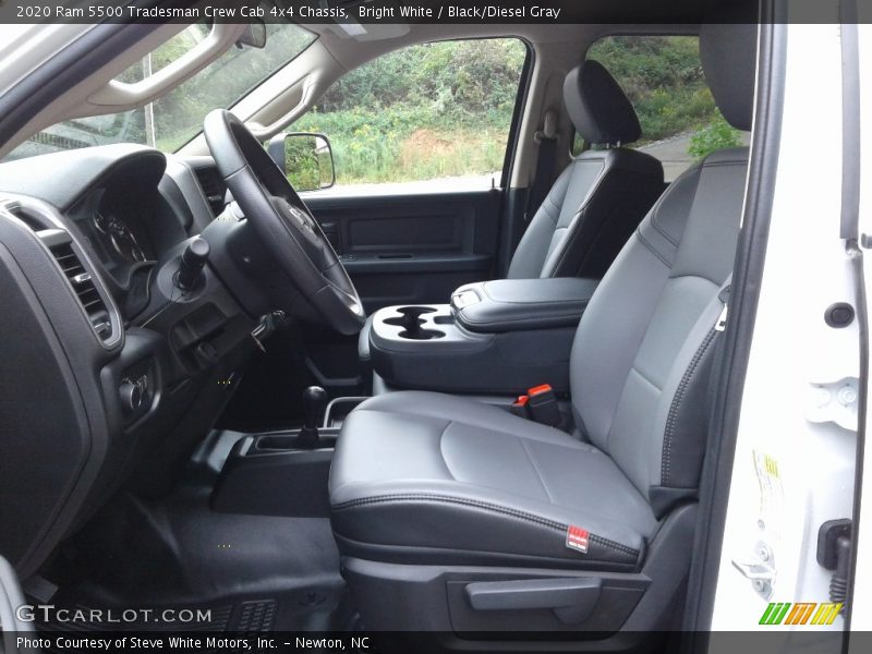 Bright White / Black/Diesel Gray 2020 Ram 5500 Tradesman Crew Cab 4x4 Chassis