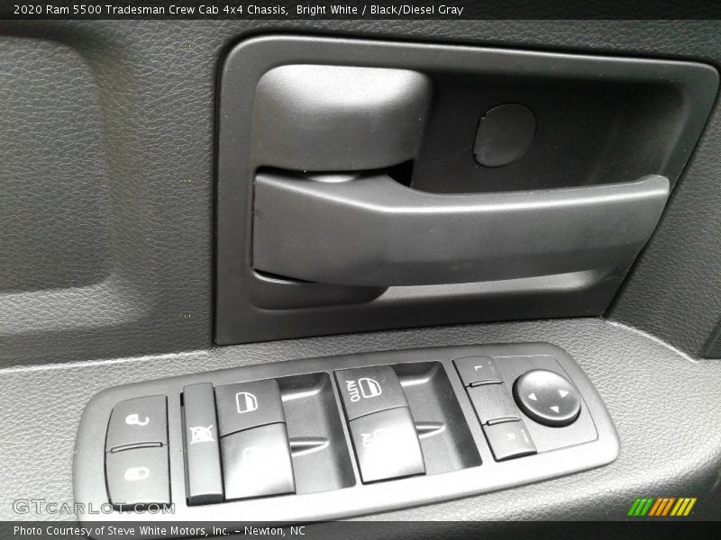 Bright White / Black/Diesel Gray 2020 Ram 5500 Tradesman Crew Cab 4x4 Chassis