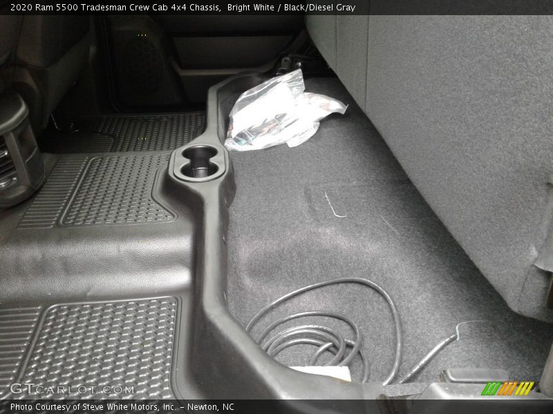 Bright White / Black/Diesel Gray 2020 Ram 5500 Tradesman Crew Cab 4x4 Chassis